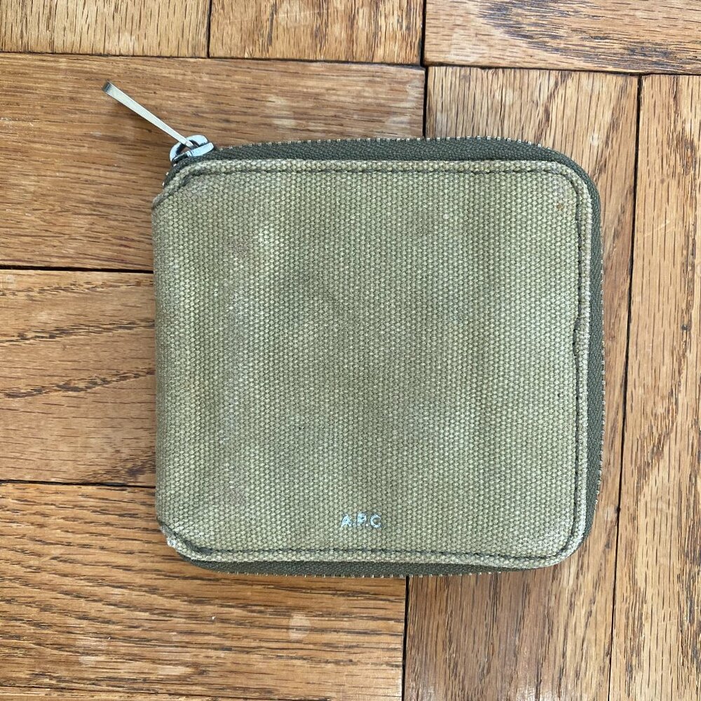 APC Canvas Zip Wallet
